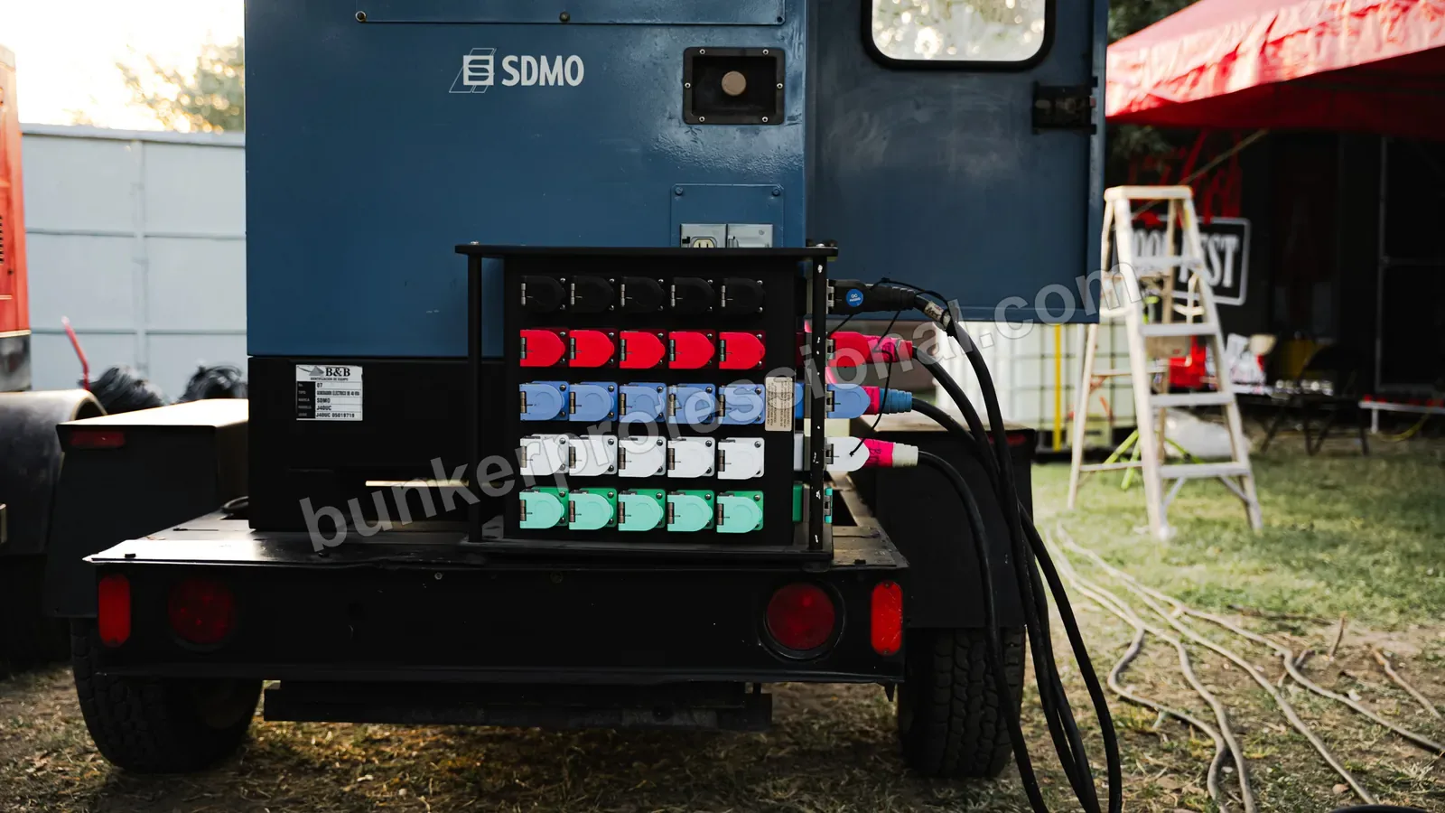 Montaje técnico para Estéreo Gol — 45