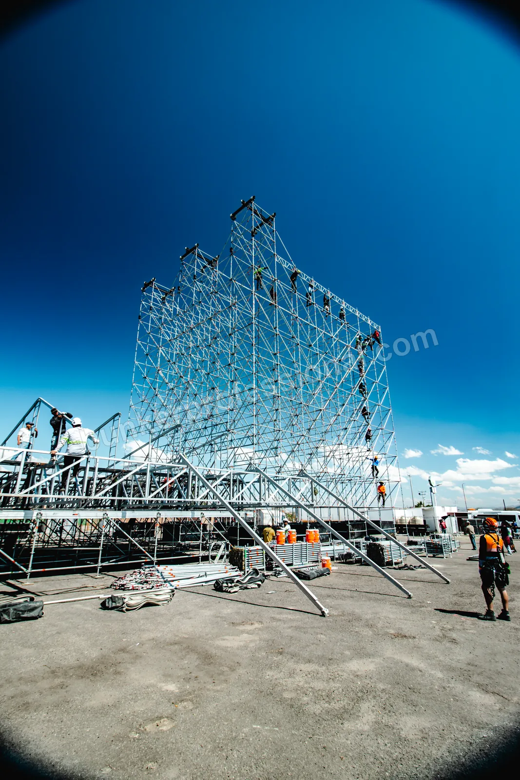 Montaje técnico para La Cura — 20