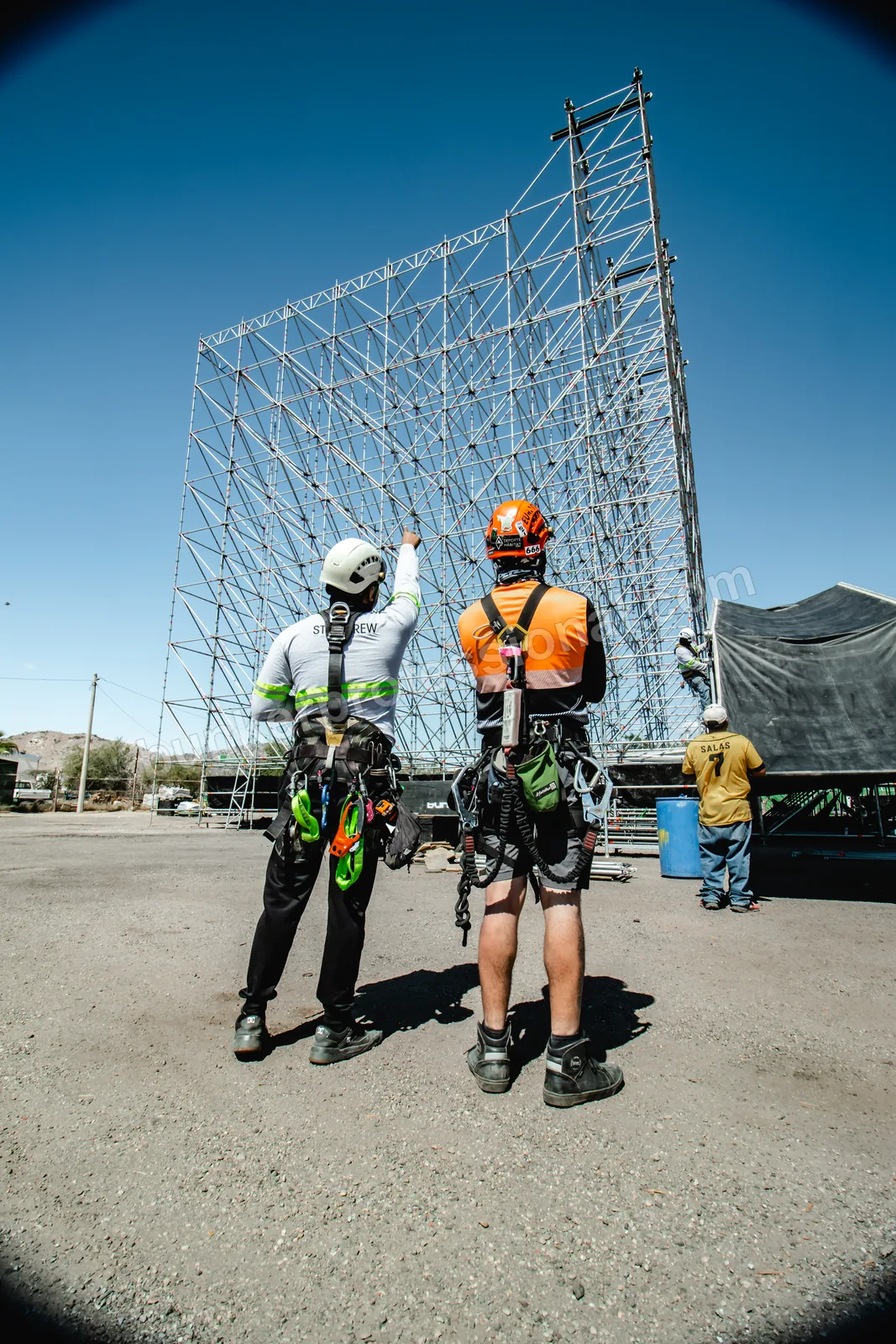 Montaje técnico para La Cura — 22