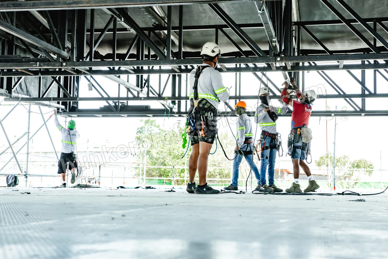 Montaje técnico para La Cura — 50